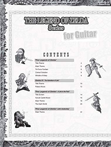 The Legend of Zelda Series for Guitar: Guitar Tab - Image 3