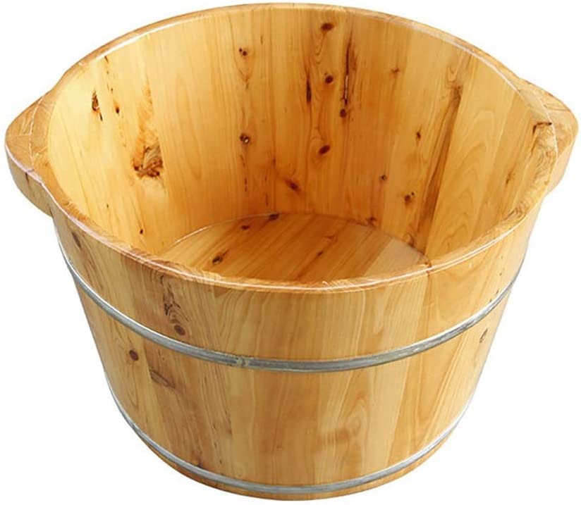 Balde de Madera para Baño de Pies 46x38x38 cm