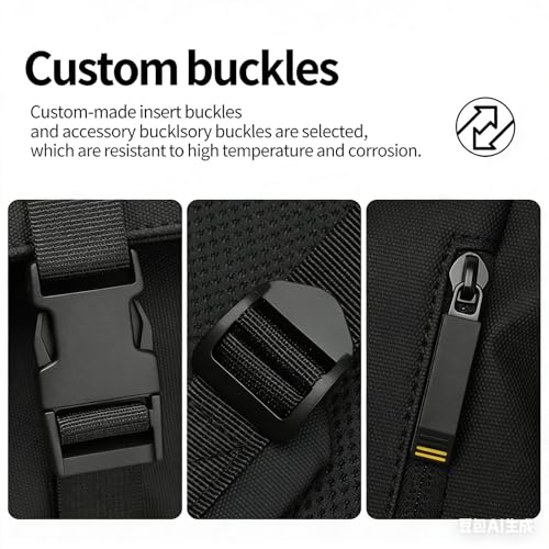 Mochila transpirable multifuncional y ligera con gran capacidad 5