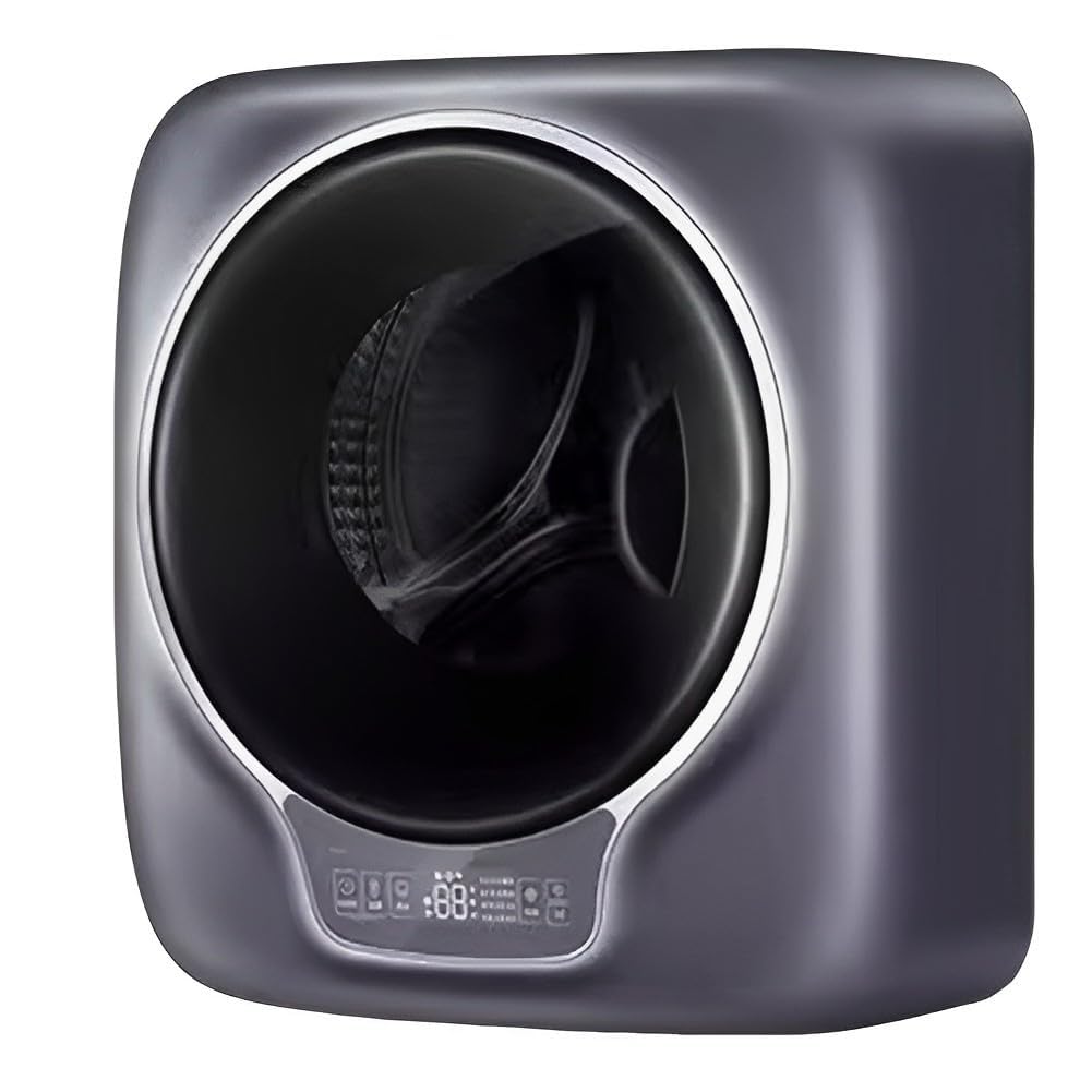 Máquina de lavandería compacta con función de secado, lavadora automática de carga frontal montada en la pared y secadora giratoria para espacios pequeños