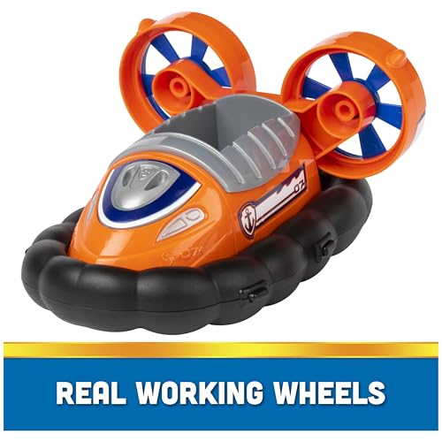 Paw Patrol, Zuma’s Hovercraft, Toy Vehicle with Collectible Action Figure, Sustainably Minded Kids Toys for Boys & Girls Ages 3 and Up by Paw Patrol - Image 7