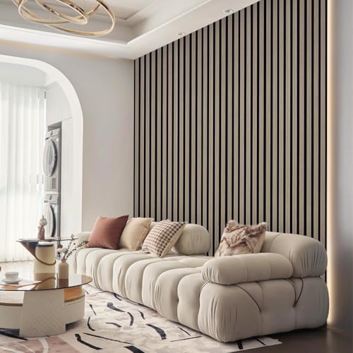 Paneles Acústicos Vohala 4-Pack - Paneles Decorativos para Pared en Madera 3D para Reducción de Ruido miniatura 6