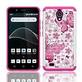 AT&T AXIA Case, AXIA (Cricket Vision) Case, Phone Case for AT&T PREPAID AT&T Axia, Studded...