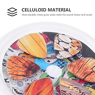 ERINGOGO 12 Pièces Médiators Ukulélé Médiators Médiators Plectre Pièces de Guitare pour Ukulélé Instrument de Musique… - Les Beatles, Paul McCartney, John Lennon, RIngo Starr, George Harrison ERINGOGO 12 Pièces Médiators Ukulélé Médiators Médiators Plectre Pièces de Guitare pour Ukulélé Instrument de Musique… – Image 4