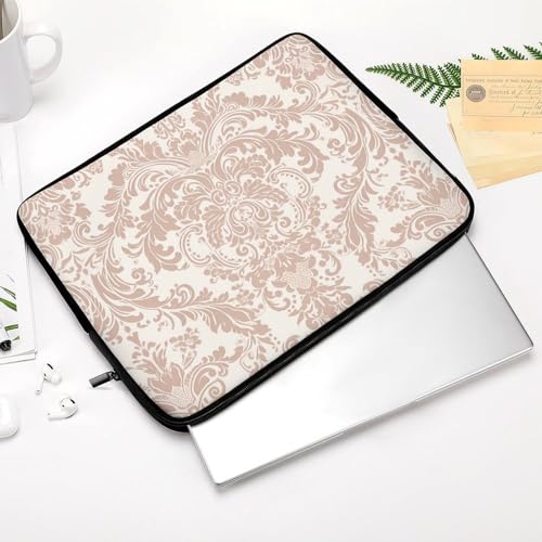 Housse ordinateur portable 17" antichoc élégance beige clair - 4