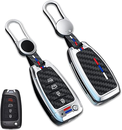 Miniatura 1 de Carcasa protectora de aleación de zinc compatible con Hyundai Accent Elantra Kona Santa Fe Veloster