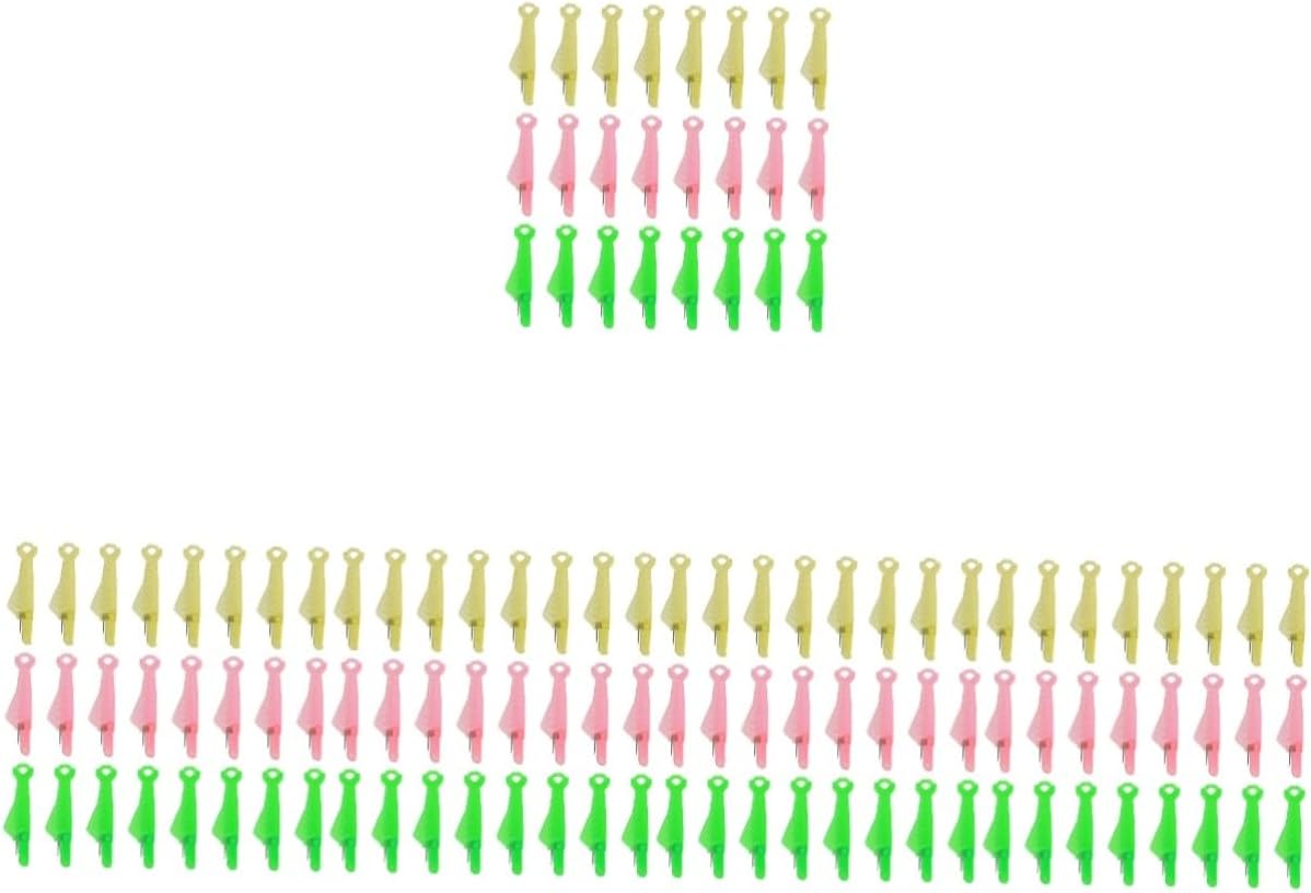 SEWACC 300pcs Needle Threaders for Hand Sewing Fish-Shaped Plastic Threading Tools Easy to Use for Quick Needle Changes for Sewing Projects