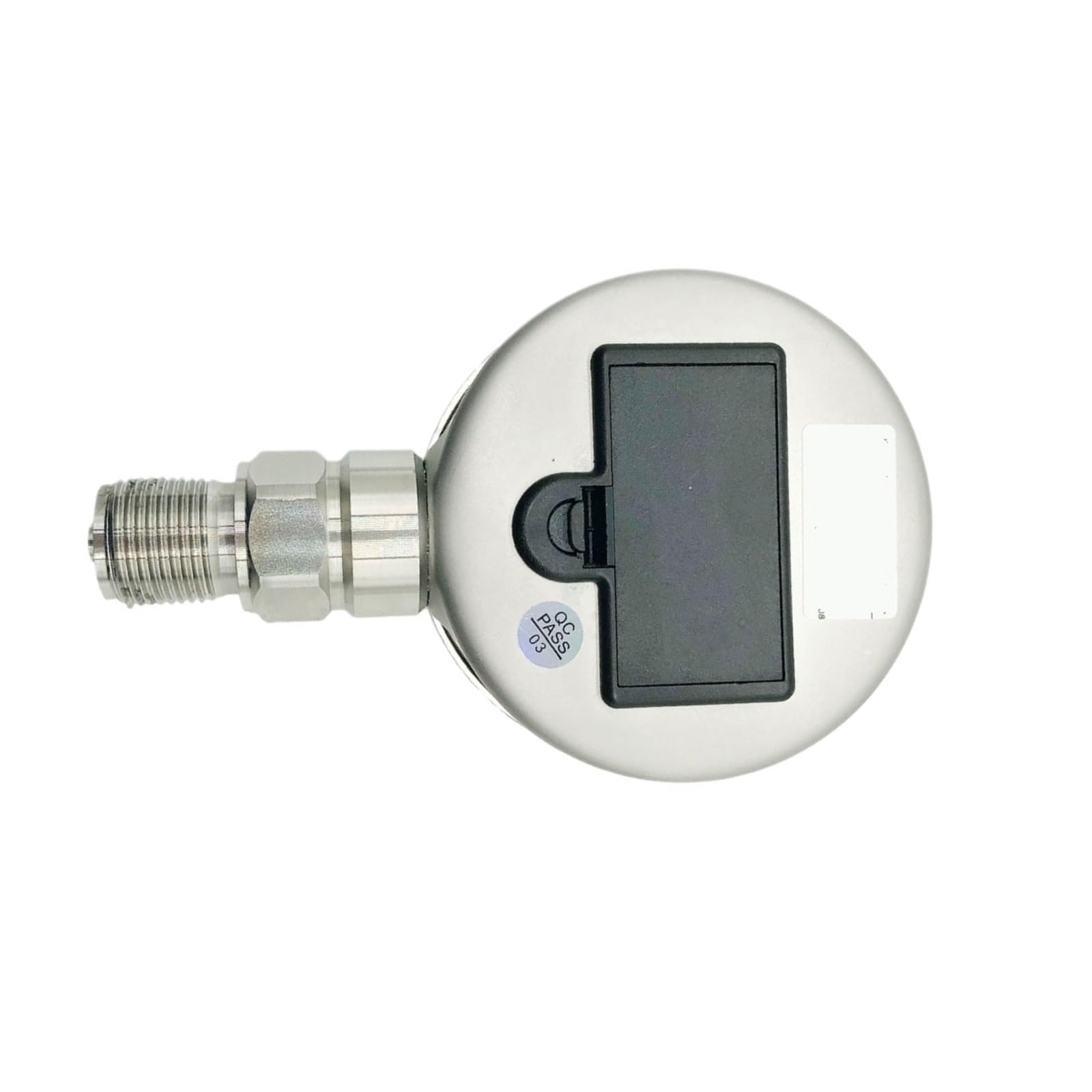 Digitales Manometer, 1/2" NPT Edelstahl-Manometer for industrielle hydraulische pneumatische Geräte(0-250KPa)