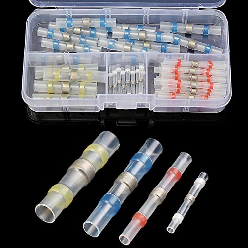 Preisvergleich Produktbild BESTOMZ 65pcs Lötverbinder Schrumpfverbinder Stoßverbinder Quetschverbinder Kabelverbinder
