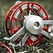 budebuse Winter Fishing Wheel Fly Reels Heavy Duty Aluminium Flies For Trout Pike Tackle Heavy Duty