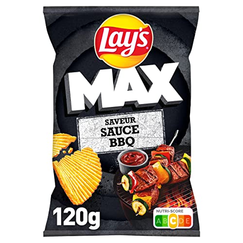 Chips Ondulées Saveur Sauce Barbecue Lay' Le Sachet De - vue 3
