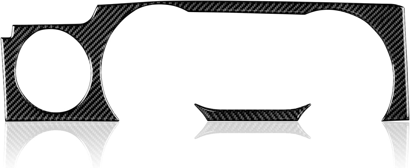Car Carbon Fiber Decal Speedometer Surround Sticker Interior Trim Cover for Ford Mustang GT Shelby 2005 2006 2007 2008 2009 S197 Accessories