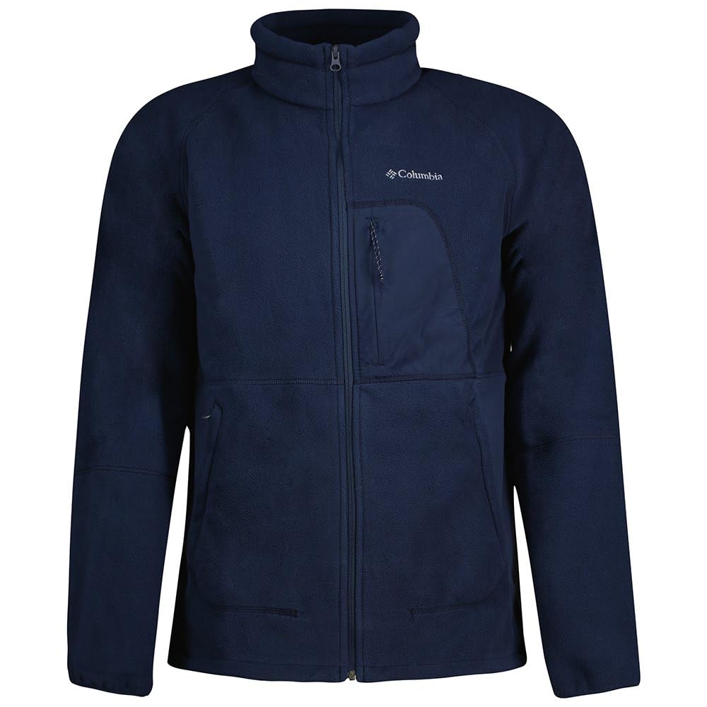 Columbia Men's Rapid Expedition 2 Full Zip Fleece, Collegiate Navy, XXL