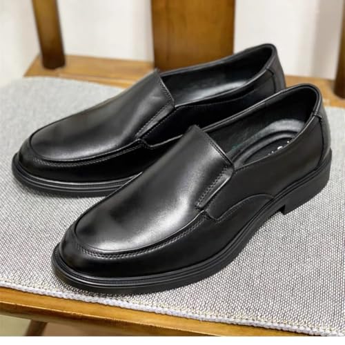 Mens Dress Shoes Leather Lined Slip On Loafers Good for Suit Jeans Men's Casually Suave Leather Loafers3
