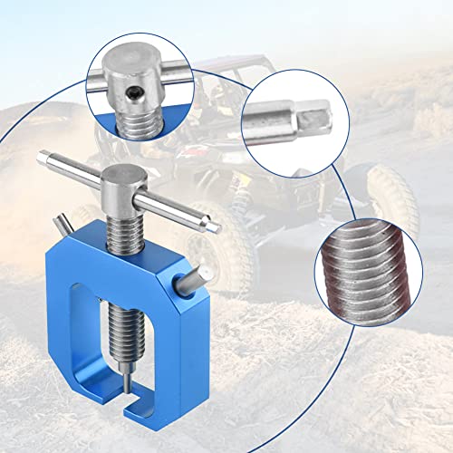 Motor Gear Puller, Motor Pinion Gear Puller Remover Tools Set Rc Hobby Model Motor Pinion Parts(Blue) Mini Gear Puller Rc Car Fan #TOP1