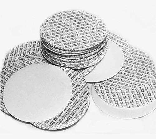 Miniatura 4 de Sellos de tapa activada por esfuerzo de torsión sensible a la presión, 3.268in, fabricado en Estados Unidos, 100 unidades, para tarros de cristal de