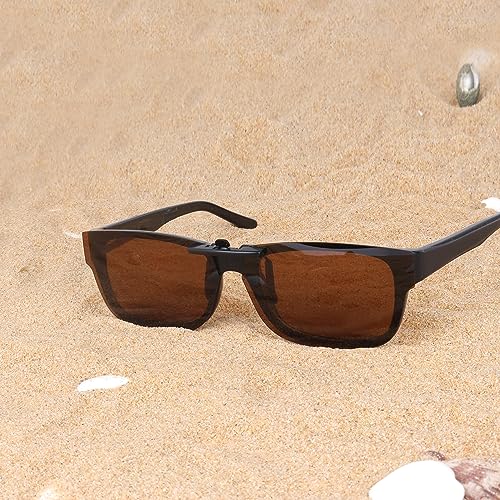 Image of Polarized CLIP-ON Sunglasses for Ray-Ban RB5268