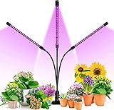 comprar lamparas led e27 ❤ Funciones de temporización: el lampara led cultivo tiene una función de encendido / apagado automático, puede configurar diferentes periodos de tiempo de iluminación según las diferentes plantas. Hay 3h / 6h / 12h. Puede configurar los períodos de tiempo de inicio y el período de inactividad, la lampara se encenderá y apagará automáticamente, es conveniente y puede salvar su valioso tiempo.