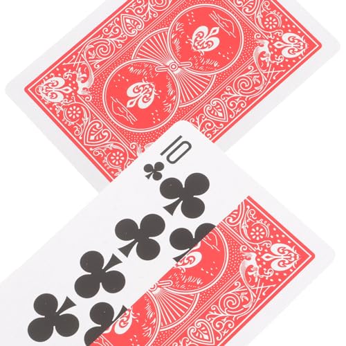 Toyvian 4stücke Pokerkarten Magische Spielkarten Mit Tricks Für Partyspiele Tischspiele Und Geselligkeit Für Poker Und Kartenspiel-Fans – Bild 5