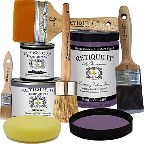 Retique It RFP-DSKit-KingsVineyard by Renaissance Deluxe Starter Kit, King's Vineyard 33