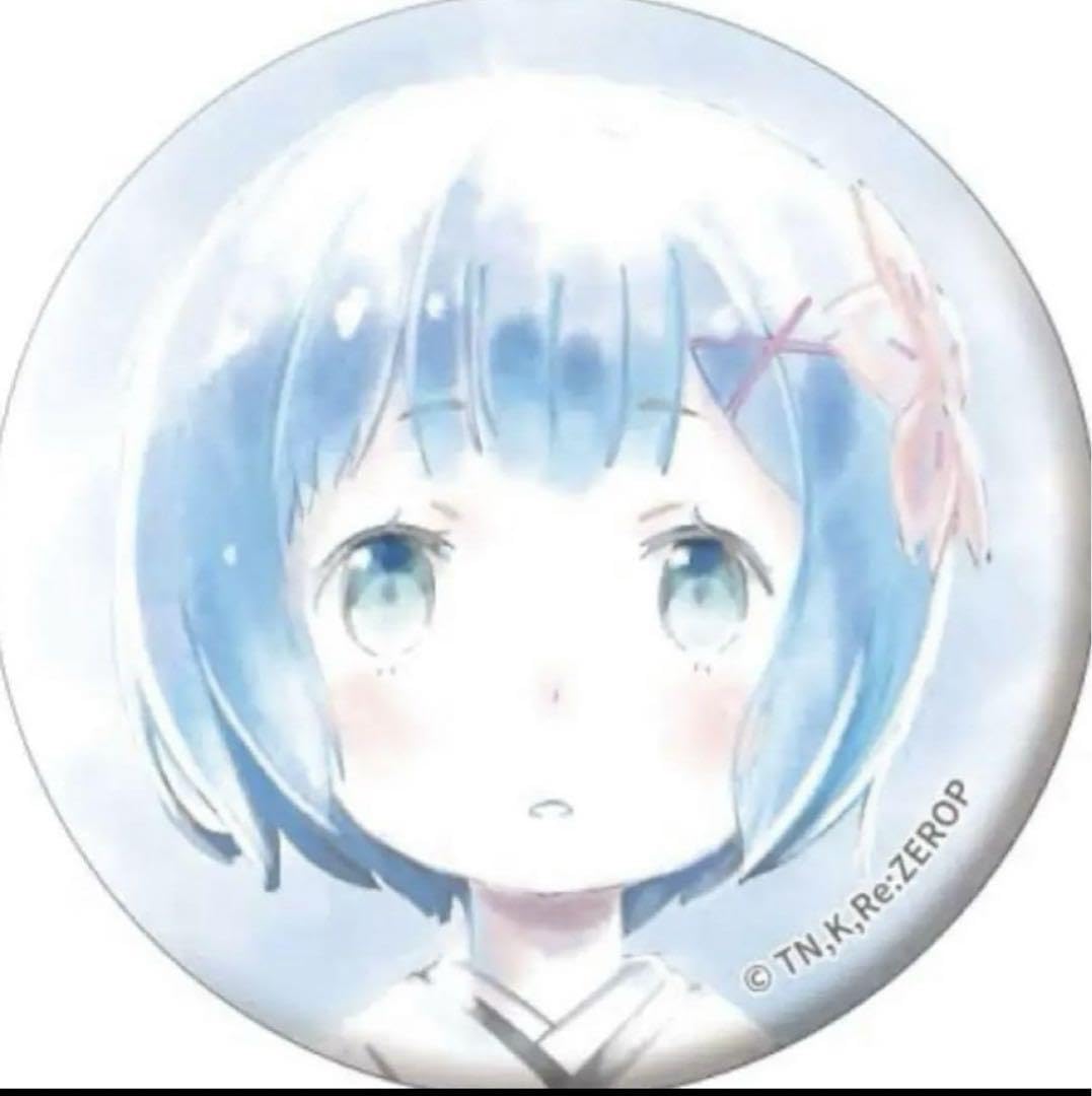 【Re:ゼロから始める異世界生活】レム アニメジャパン 缶バッジ リゼロ Re:ゼロから始める異世界生活 - トレーディング レム 缶バッジ