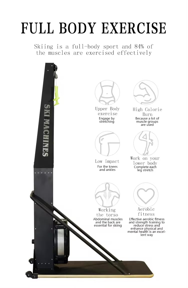 SkiErg Horizon Outil Cardio Professionnel Console Numérique Entraînement Total Body Home Gym CrossFit HIIT Fitness