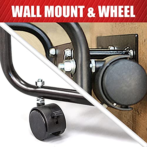 BUCKTOOL 1HP 6.5AMP Wall-mount Dust Collector with Remote Control and 2-micron Dust Filter Bag 550CFM Air Flow, DC30A-1