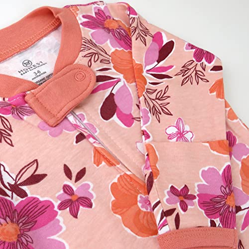 Image of HonestBaby Baby 2-Pack Organic Cotton Footed Pajama Sleep & Play