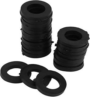 MUSISALY 100 Peças Anel De Vedação De Borracha Sortimento Junta Anel De Vedação Torneira O-Ring Junta Arruela Mangueira Junta Para Conector De Torneira De Água Anel De Conexão Anéis De