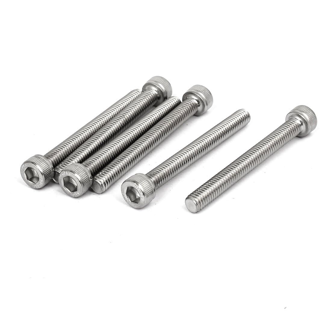 TA-VIGOR M6 x 55mm Socket Head Cap Screws, 6PCS Machine Screws — image 1