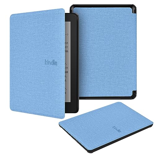 6 �C���` Kindle Paperwhite (�� 10 ����A���f���ԍ� PQ94WIF) �p�P�[�X - �����X���[�v/�E�F�C�N�@�\�t���y�ʕی�J�o�[ �^�b�`�X�N���[���y���t��