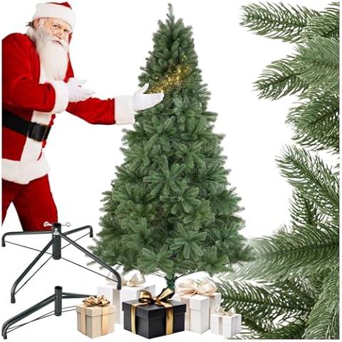 TecTake Lush Green Artificial Christmas Tree Cover