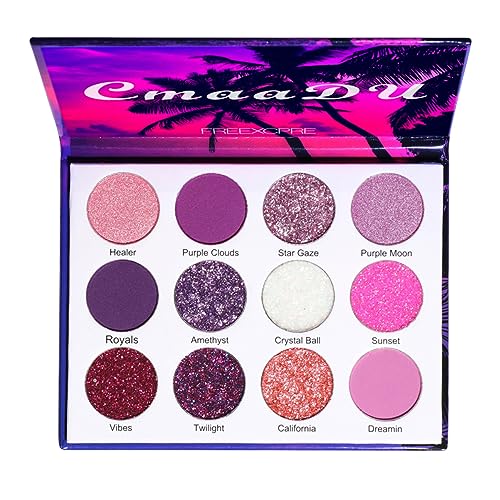 Ipetboom 1 Caja Paleta De Sombras De Ojos Placa De Sombra De Ojos Sombra De Ojos En Polvo Suministros De Maquillaje Sombra De Ojos De Colores Paletas De Sombras De Ojos El Plastico Colorful