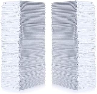 Simpli-Magic 79100 Shop Towels, 14"x12", Basic White, 50 Count