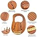 Lyre Harp, Lotkey 16 Metal Strings Iron Saddle Mahogany Lyre Harp with Tunning Wrench, Extract Strings, Manual and Gig Bag