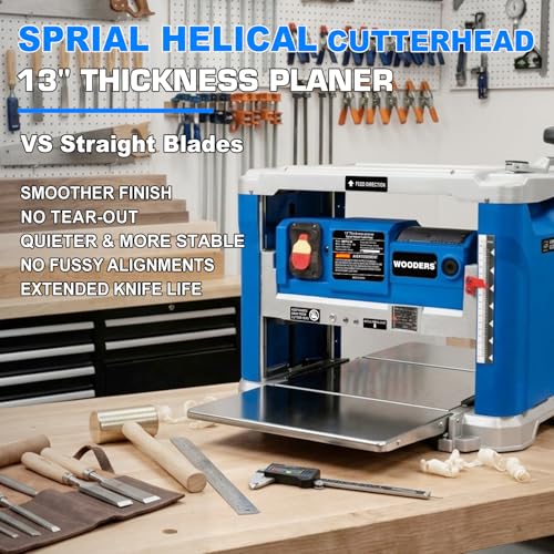 WOODERS 13-Inch Spiral Planer