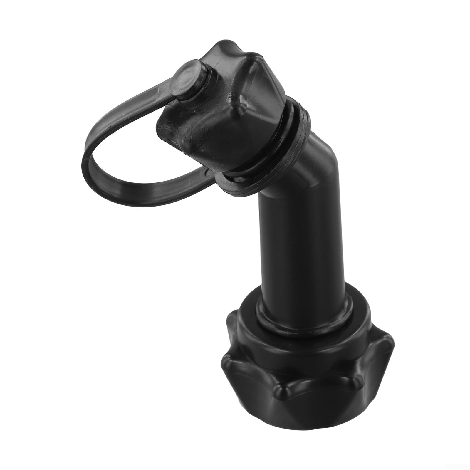Minhe Leak-Proof Plastic Spout For Double Canisters, Secure Closure Nozzle With Cover, 1-Piece For Garden Equipment & Fuel Storage