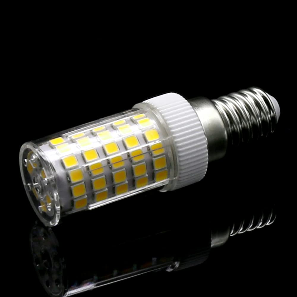 RANBOO E14 LED 10W equivalenti a 80W, Bianco Freddo 6000K 800LM, AC 220-240V, 360 Gradi Angolo del Fascio, Mini Ceramica Lampadina, Non-Dimmerabile, No Sfarfallio, 10 Pezzi