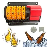 🍺🥂🍷【Hermoso registro】Este innovador abrebotellas nuestro tiene una función de grabación digital precisa, la cantidad de botellas abiertas cada vez que usa el dispositivo aumentará en una. Puede ayudarlo a realizar un seguimiento de sus hábitos de bebida y llevar un registro de cuánto bebe.