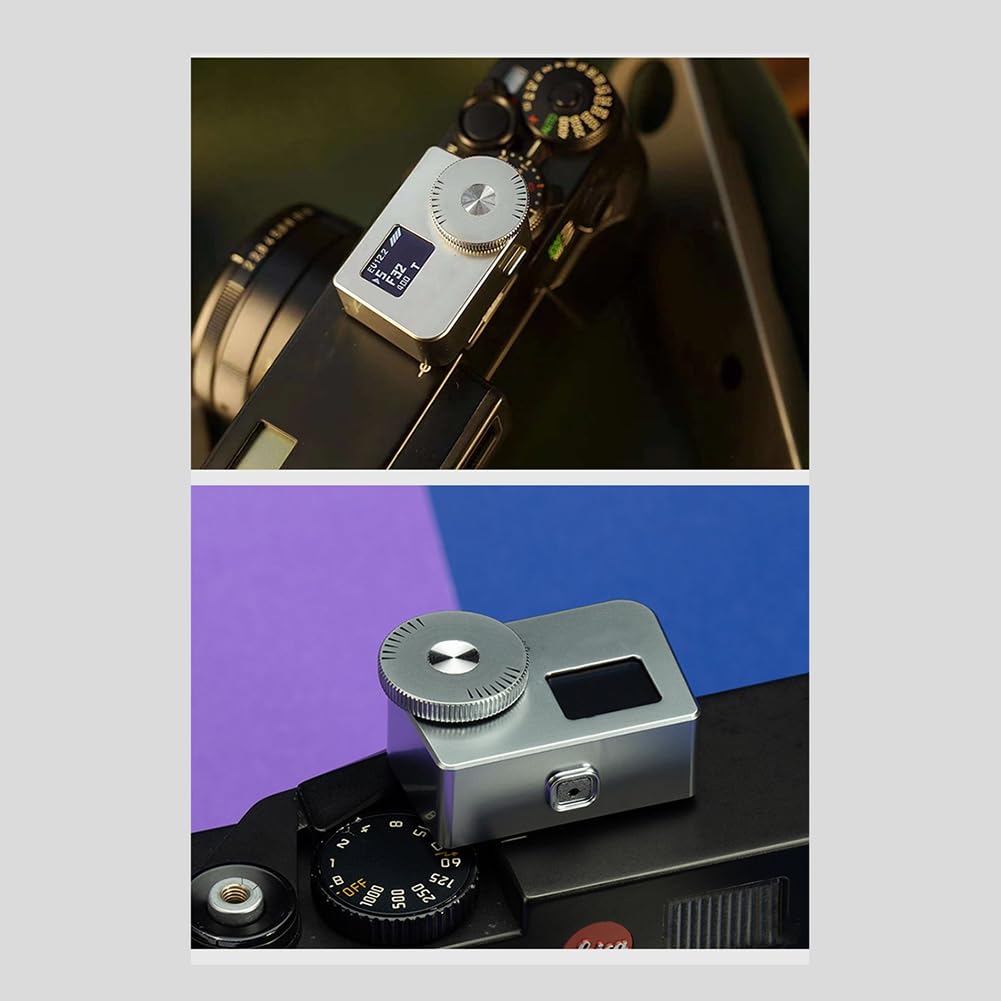 Outil de mesure de la lumière photographique AH-M1 pour appareil photo avec écran OLED - Mesure en temps réel pour la photographie A