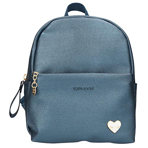 Depesche 10818 TOPModel: Mochila de piel sintética  15 x 19 22 cm   color azul