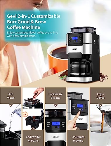 10-Cup Programmable Grind & Brew Coffee Maker