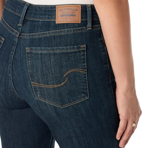 Image of Levi Strauss Signature Gold Women's 03 Essentials Mid-Rise Bootcut Jeans Stretch Denim, (Also Available in Plus)