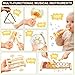 KIDS KING Baby Musical Instruments Set - Montessori Wooden Toys for Toddlers 1-3, Neutral Colors Drum Percussion Instruments Set with Modern Boho Xylophone, Preschool Educational Tool for Kids Age 3+