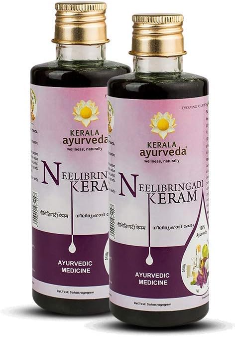 Kerala Ayurveda Neelibringadi Keram (Pack Of 2)