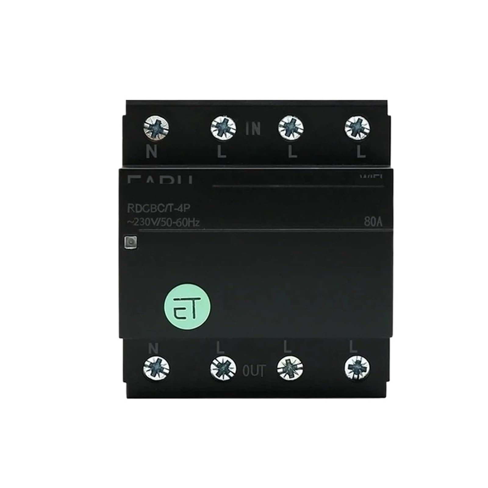 Disjoncteur à air coupure distance 3P+N interrupteur rail DIN 25V