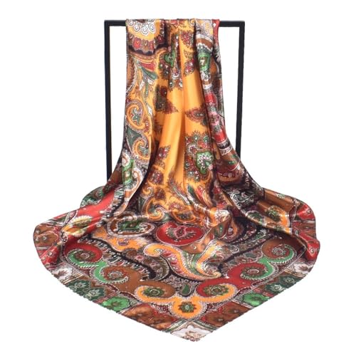 square headscarf for Unisex versatile daily accessories light and breathable suitable for all seasons Mother's Day gift2