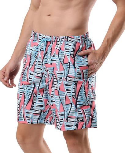 Image of Speedo Men's Recycled Polyster Printed Leisure Watershorts