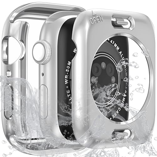 [Sunhel] Rp`u AbvEHb` h Jo[ Ή Apple Watch SE SE2 SE3 Series 6 5 4 44mm P[X 2-in-1 Oی PCt[{KX ϏՌ y ߗ ȒPE(Vo[C4