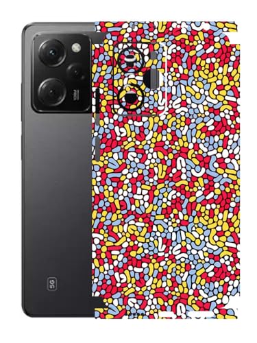 Image of AtOdds - Poco X5 Pro (5G) Mobile Back Skin Sticker - Lamination - Rear Screen Guard Protector Film Wrap (Coverage - Back+Camera+Sides) (Design - Beans)